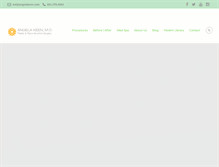 Tablet Screenshot of angelakeen.com